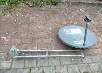Uchwyt antenowy regulowany + talerz+ konwerter na sprzedaż  Kraków
