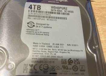 Dysk twardy Western Digital 4TB na sprzedaż  Wronki