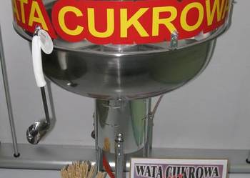 Nowa maszyna do waty cukrowej , wata cukrowa, ATEST, popcorn na sprzedaż  Kraków