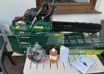 Pilarka łańcuchowa spalinowa PARKSIDE PBKS 53 B3 2,72 PS Lidl na sprzedaż  Dąbie