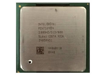 Intel Pentium 4 (SL6WJ) 2.8 GHz, 512K Cache, 800 MHz FSB, HT na sprzedaż  Wrocław