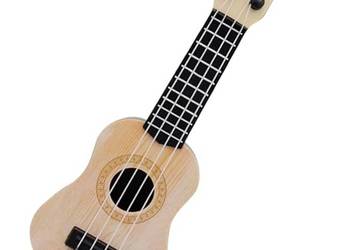 Mini gitara instrument dla dzieci | Ukulele | Prezent, używany na sprzedaż  Płock