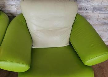 Fotel skórzany firmy Kler na sprzedaż  Ciechocinek