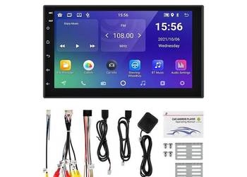 2 DIN Android 10.1 samochodowe Stereo GPS RDS 2din radio sam, używany na sprzedaż  Leszno