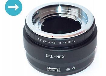 Adapter DKL Retina Voigtlander na SONY E-mount NEX na sprzedaż  Warszawa