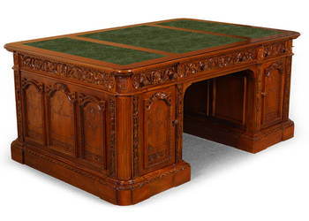 Używany, Nowe biurko prezydenckie 190x125 cm USA Resolute Desk 78344 na sprzedaż  Września