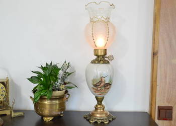 pałacowa ceramiczna LAMPA NAFTOWA niemiecka 499 zł do negocjacji na sprzedaż  Jastrzębie-Zdrój