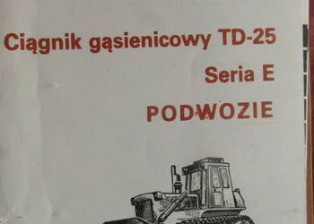 instrukcja naprawy huta stalowa wola TD 25E i inne na sprzedaż  Szczecin