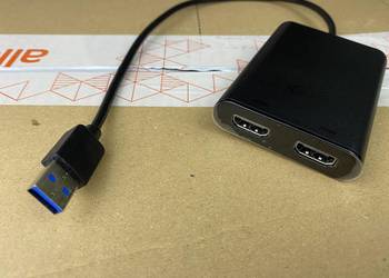 Konwerter USB HDMI I-TEC, replikator, adapter (U3DUAL4KHDMI) na sprzedaż  Radzyń Podlaski