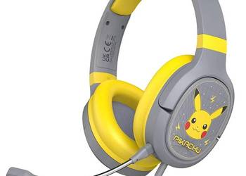 Pokemon Pikachu Słuchawki Gamingowe Nauszne Przewodowe na sprzedaż  Mogilany