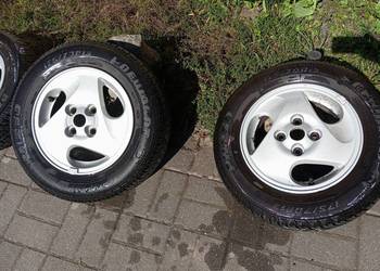 Używany, Pneumant PN250 175/70 R13 komplet zestaw alufelgi Enkei J13x5J Mitsubishi na sprzedaż  Żagań
