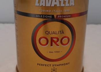 Metalowa puszka z wieczkiem, pojemnik po kawie Lavazza, 10x13cm (Kreatywne) na sprzedaż  Czeladź