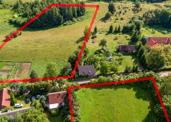 Mazury 15000m2 z możliwością kompleksu domków i dostępu do jeziora na sprzedaż  Ełk