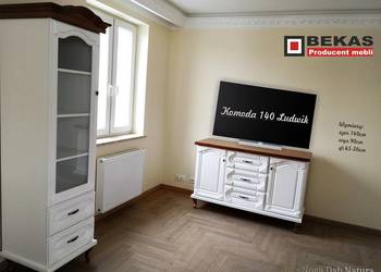 Komoda 140` Ludwik Biała Loft Noga Blat Dąb BEKAS Producent na sprzedaż  Włocławek