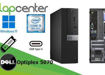 DELL Optiplex 5070 i5-9GEN 16GB 512GB SSD PCIE Win11Pro - La na sprzedaż  Białystok