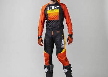 STRÓJ CROSS ENDURO KENNY TITANIUM Black Orange  2022 36/XL, używany na sprzedaż  Mrągowo