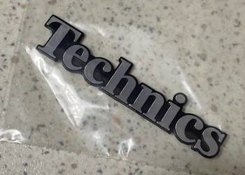 NOWY emblemat znaczek TECHNICS klejane logo, używany na sprzedaż  Zamość