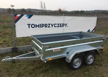 Przyczepka 2 osie Neptun 263x129 750DMC na sprzedaż  Piła