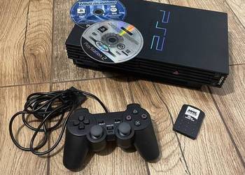 Sony PlayStation 2 50004 PS2 FAT Konsola z Padem Kartą i Grami PAL na sprzedaż  Jaworzno
