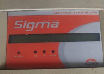Centrala telefoniczna PLATAN Sigma na sprzedaż  Racibórz