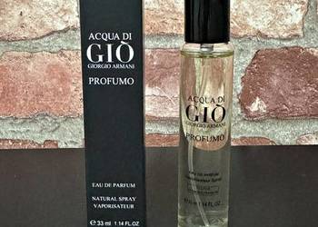 Giorgio armani acqua di gio profumo 33ml na sprzedaż  Warszawa