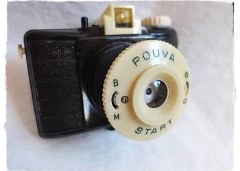 POUVA START Stary Biało-Czarny aparat w bakelicie lat 50-60 na sprzedaż  Żary
