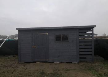 Domek narzędziowy ogrodowy drewutnia wiata garaż, używany na sprzedaż  Kawnice