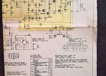 Schemat Magnetofonu  ZK ,120,120 T,140 TM,MK-122,125, używany na sprzedaż  Wrocław