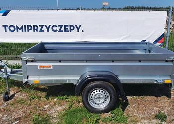 Przyczepka hamowana NEPTUN 253x129 DMC1000, używany na sprzedaż  Piła