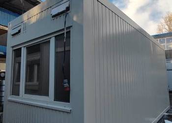 Kontener biurowy mieszkalny socjalny standard 6x2,5m przedsionek 2 na sprzedaż  Łódź