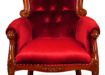 Nowy fotel ludwikowski XXL Chesterfield 80236re na sprzedaż  Września