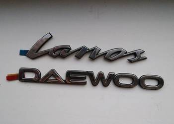 Napis Emblemat Daewoo Lanos, używany na sprzedaż  Piła