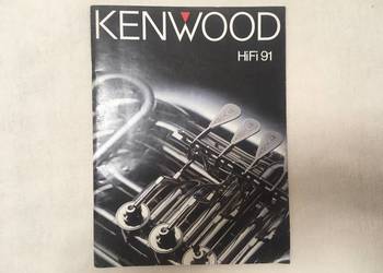 Prospekt katalog Kenwood HiFi 1991 rok na sprzedaż  Kołobrzeg