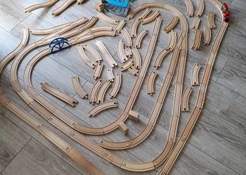 kolejka tor drewniany ikea toys na sprzedaż  Poznań
