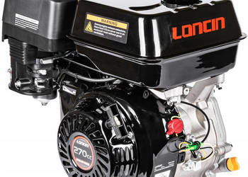 SILNIK LONCIN G270F-A SPALINOWY BENZYNOWY 9 KM WAŁ 25 mm MO… na sprzedaż  Opalenica