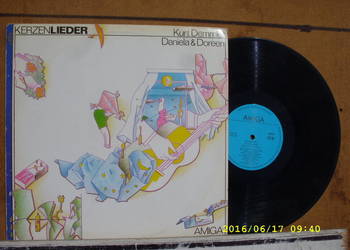 Rock LP ;GEORGE DANZER - KERZENLIDER.Amiga,  1983 r. na sprzedaż  Wołów