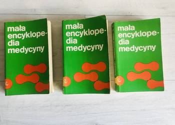 Mała encyklopedia medycyny 3 tomy PWN medycyna książka, używany na sprzedaż  Łódź