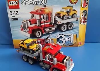 Lego Creator 7347 - transporter samochodów 3 w 1 - unikat!, używany na sprzedaż  Bełchatów