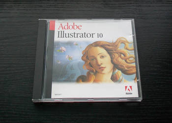 Płyta Adobe Illustrator 10.0 na Windows , z numerem seryjnym, używany na sprzedaż  Brzeg