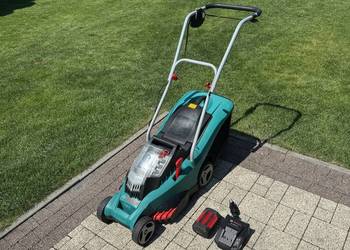Kosiarka akumulatorowa Bosch Rotak 37Li z koszem - 2857, używany na sprzedaż  Lubin
