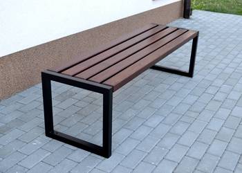 Ławka stalowa bez oparcia Parkowa Ogrodowa Miejska150cm W036 na sprzedaż  Rybakówka