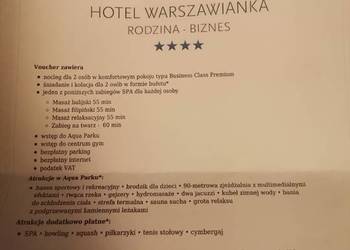 hotel voucher na sprzedaż  Białystok