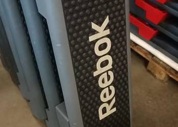 Step Stepy Reebok zestaw 20szt. szaro czarne używane, używany na sprzedaż  Częstochowa