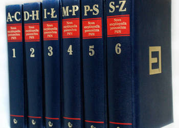 Używany, Nowa encyklopedia powszechna PWN 6 tomów na sprzedaż  Łódź