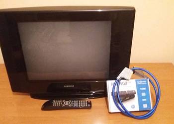 Telewizor Samsung SlimFit TV+Dekoder DVB-T2 HEVC WIWA+Eurozłącze na sprzedaż  Łosień