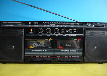 Używany, Radiomagnetofon SANYO MW-166L na sprzedaż  Zielona Góra