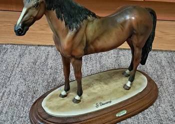 ANTYK Figurka Rzeźba Koń G. Armani Capodimonte Włochy na sprzedaż  Suwałki