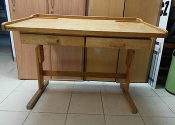 biurko drewniane na sprzedaż  Warszawa