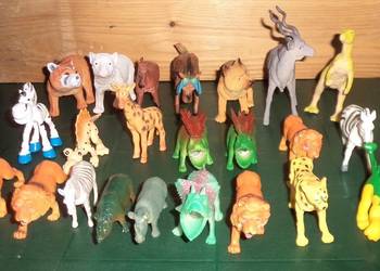 zwierzątka, figurki zwierząt, zoo, 23, nowe, wysylka na sprzedaż  Rzeszów
