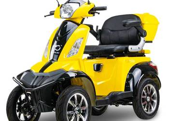 Używany, Skuter elektryczny pojazd dla seniora SHINO QUADRO GEL 1000W na sprzedaż  Rzeszów